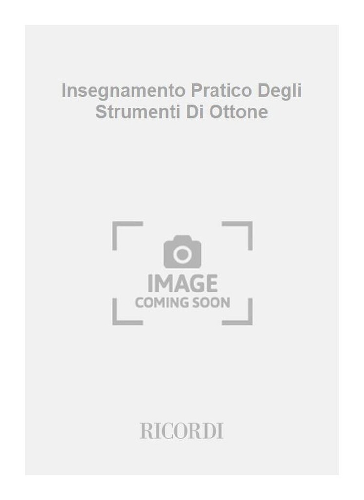 Insegnamento Pratico Degli Strumenti Di Ottone